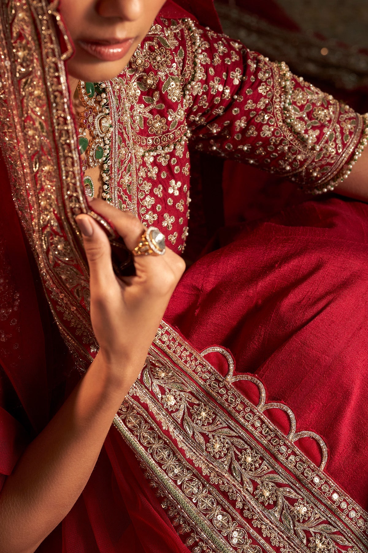 Sanjana Batra in Moga Lehenga Set