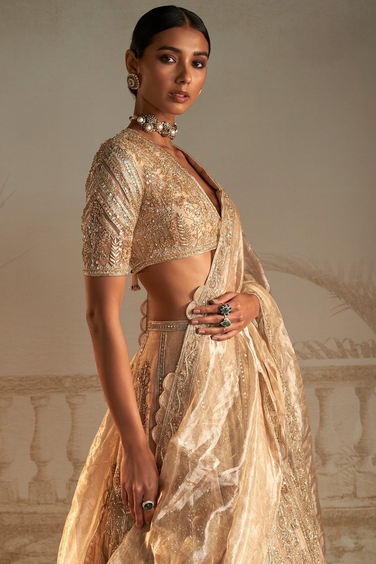 SWARN LEHENGA SET