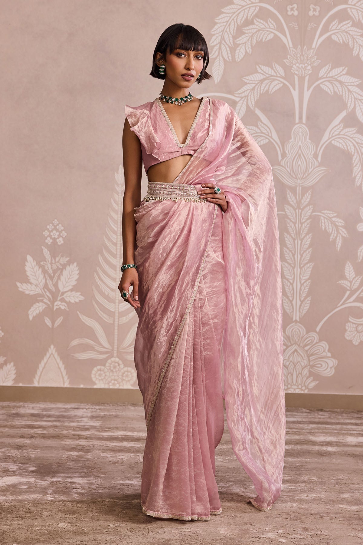 Quartz Saree Set