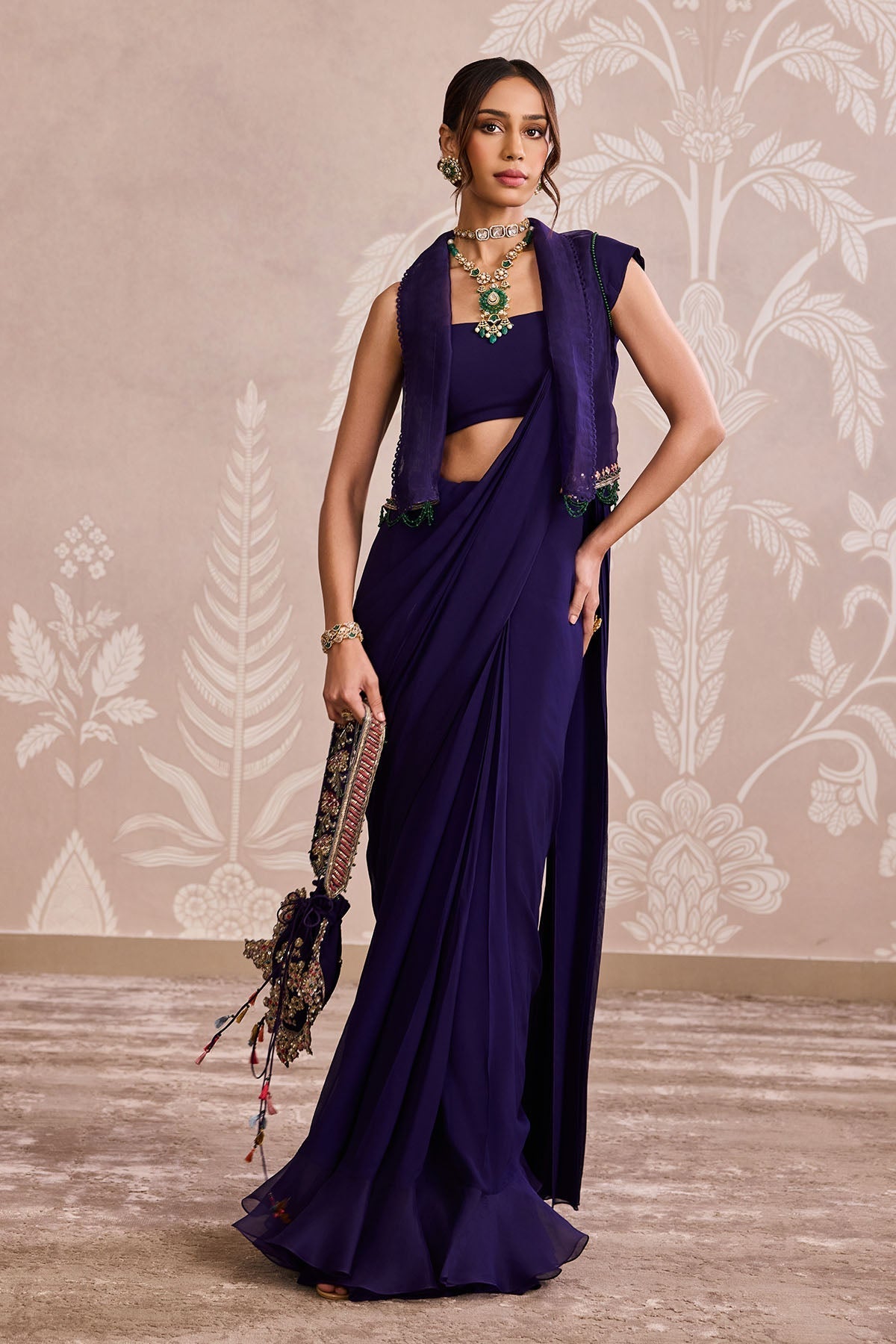 Topaz Saree Set-RTS