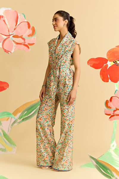 Ikkat Printed Co-ord Set