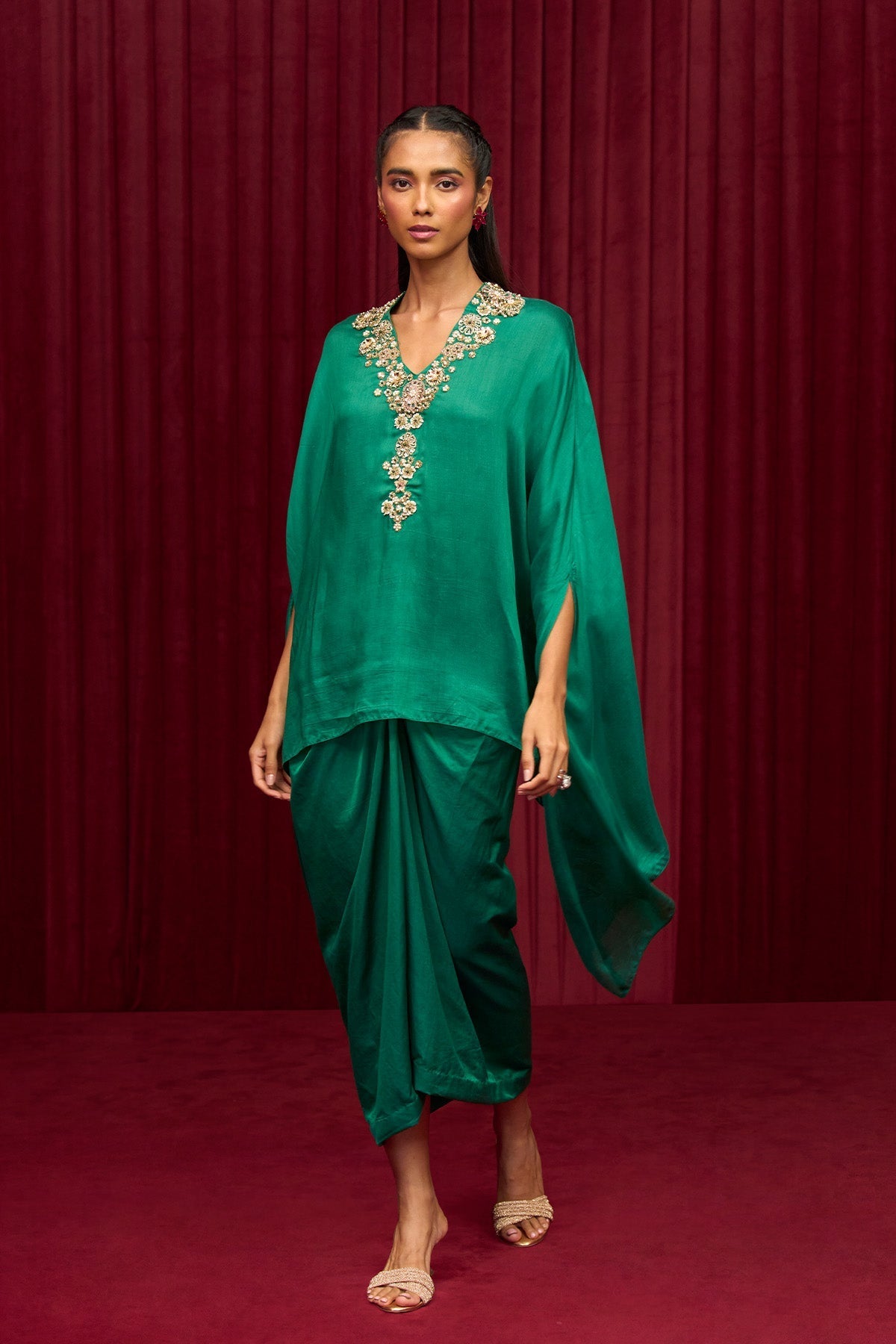 Lilt Cape Skirt Set-RTS
