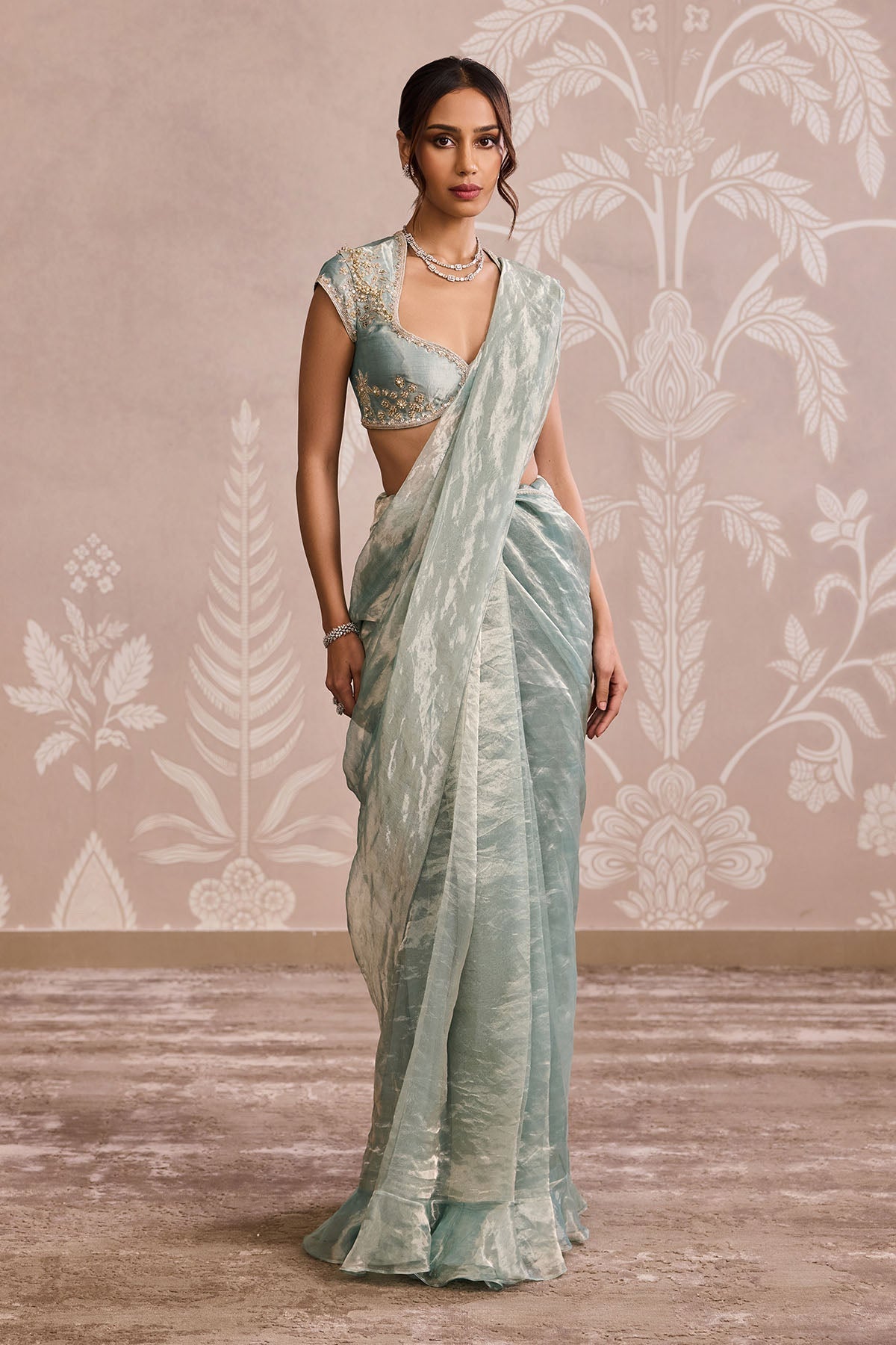 Sapphire Saree Set-RTS
