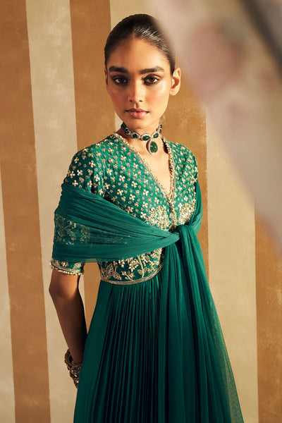 Zarqaa Anarkali set