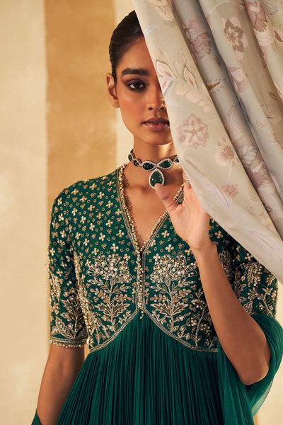 Zarqaa Anarkali set