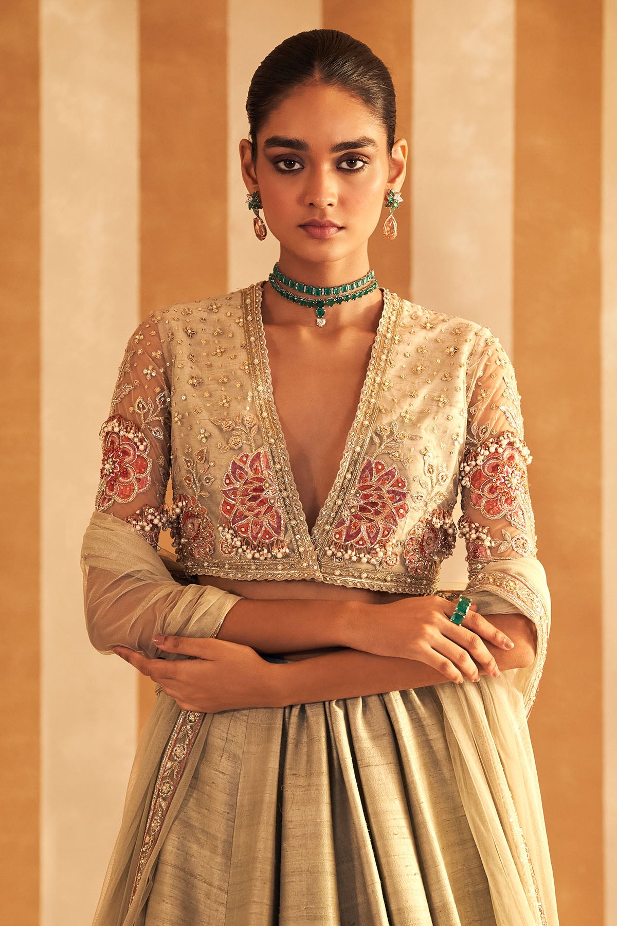 Gulbahar Lehenga set