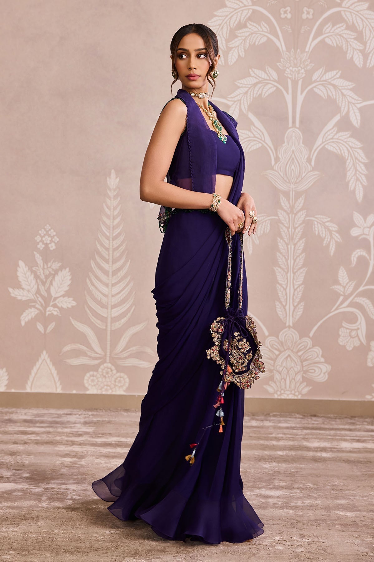 Topaz Saree Set-RTS