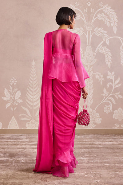 Garnet Saree Set-RTS