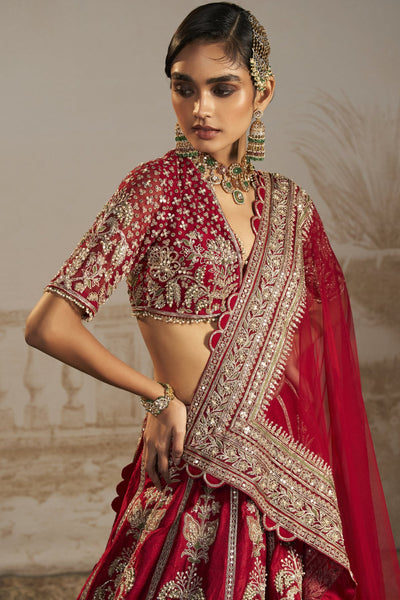 divya bopanna in SHANNO LEHENGA SET