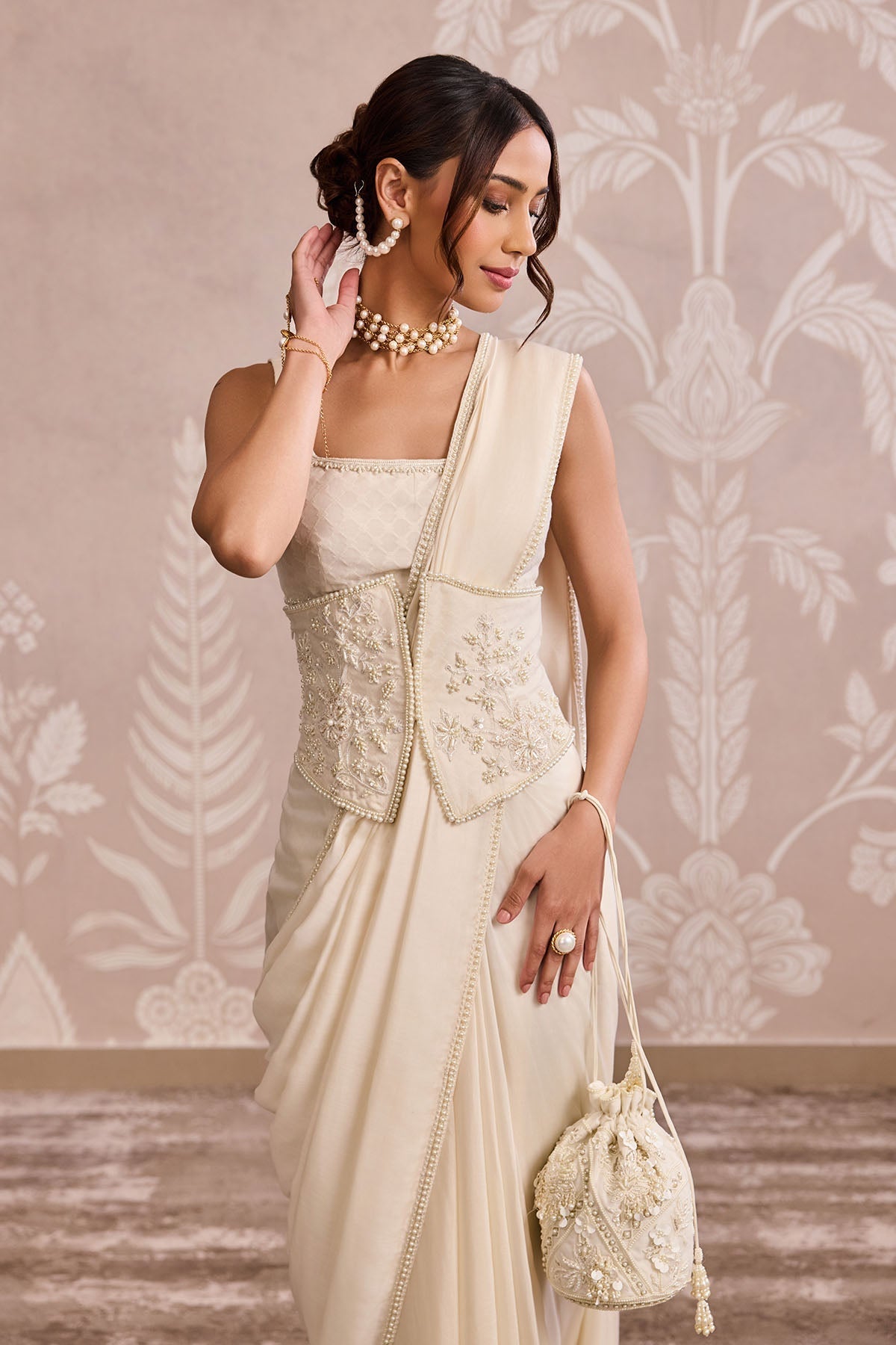 Opal Saree Set-RTS
