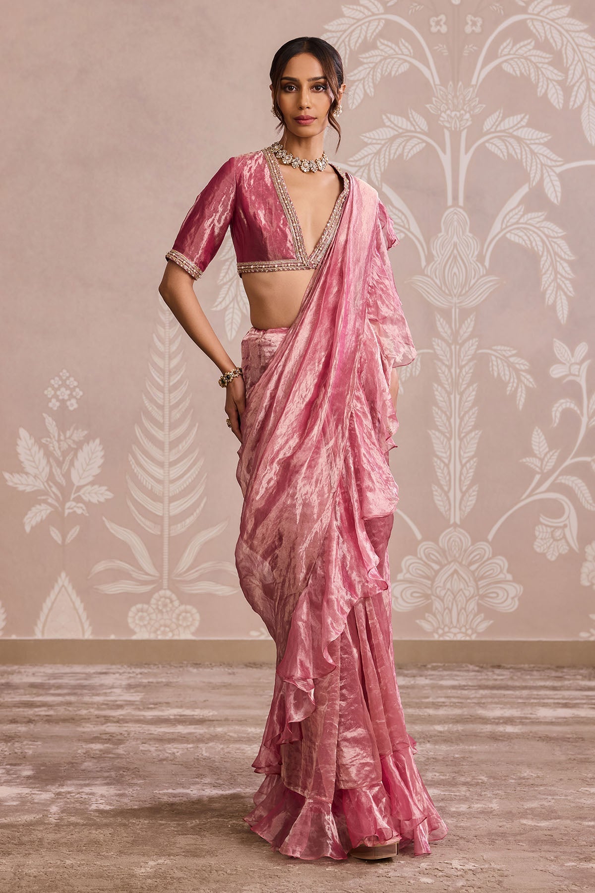 Jade Saree Set