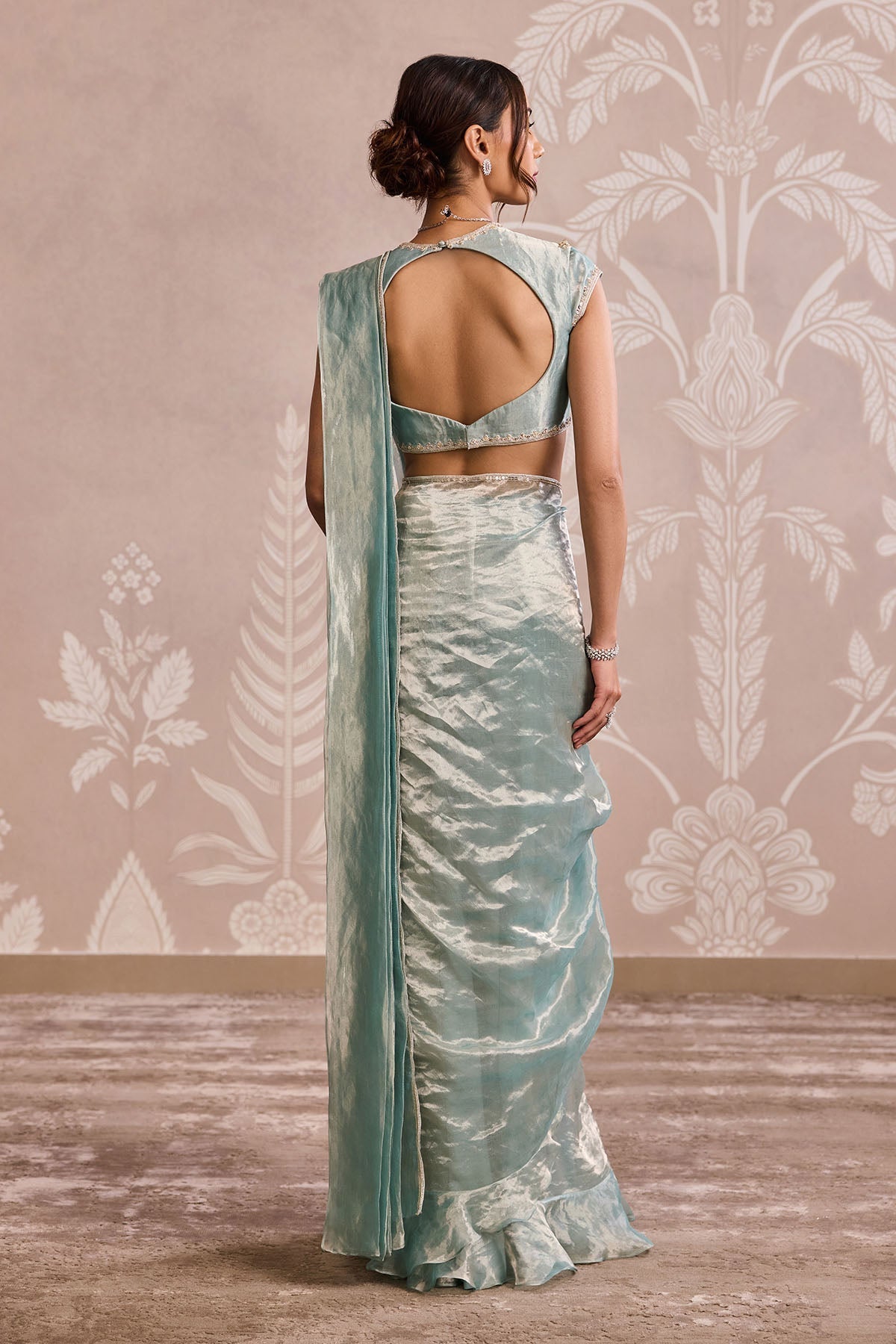 Sapphire Saree Set-RTS