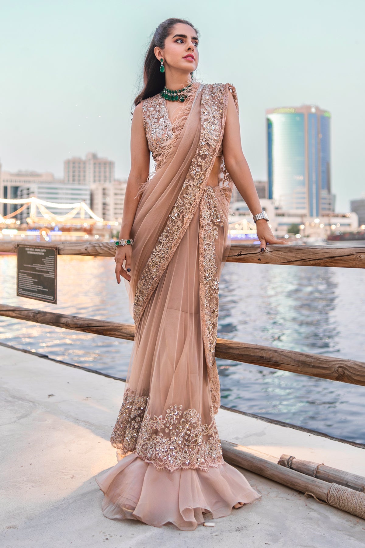 Pakeeza Saree Set