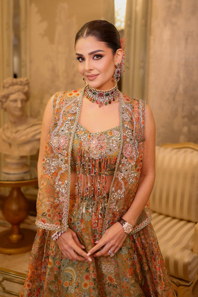 Priyanka Nagar in Zaral Lehenga Set