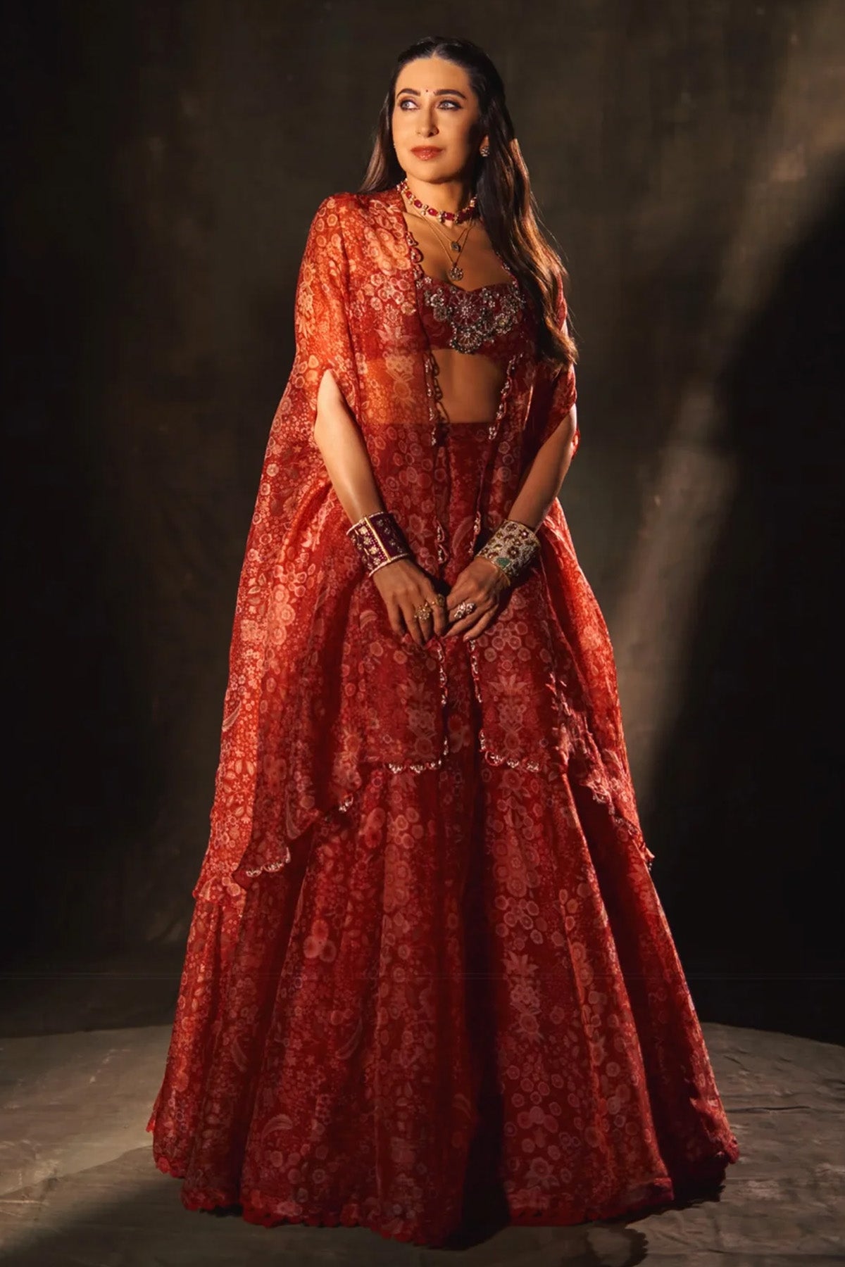 Karisma Kapoor In Ziba Lehenga Set