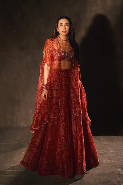Karisma Kapoor In Ziba Lehenga Set