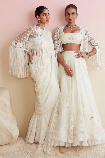 RIDHIMEHRA-IVORY-FULLY-EMBROIDERED-SLEEVELESS-LEHENGA