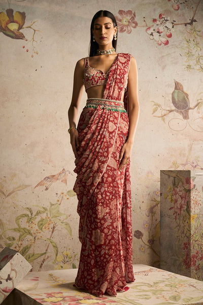 Glamour Saree Set-RTS