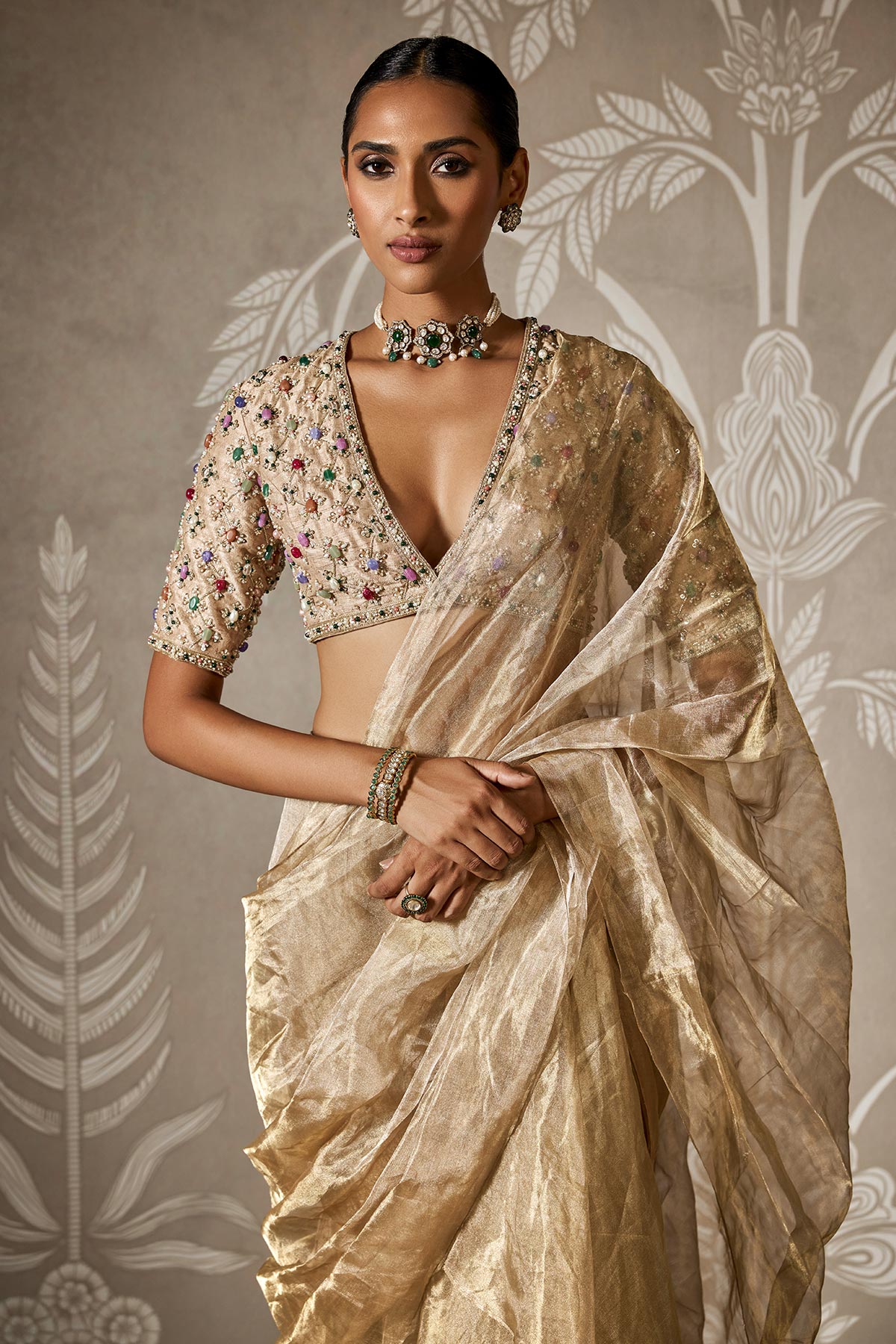 Nayantara Saree Set