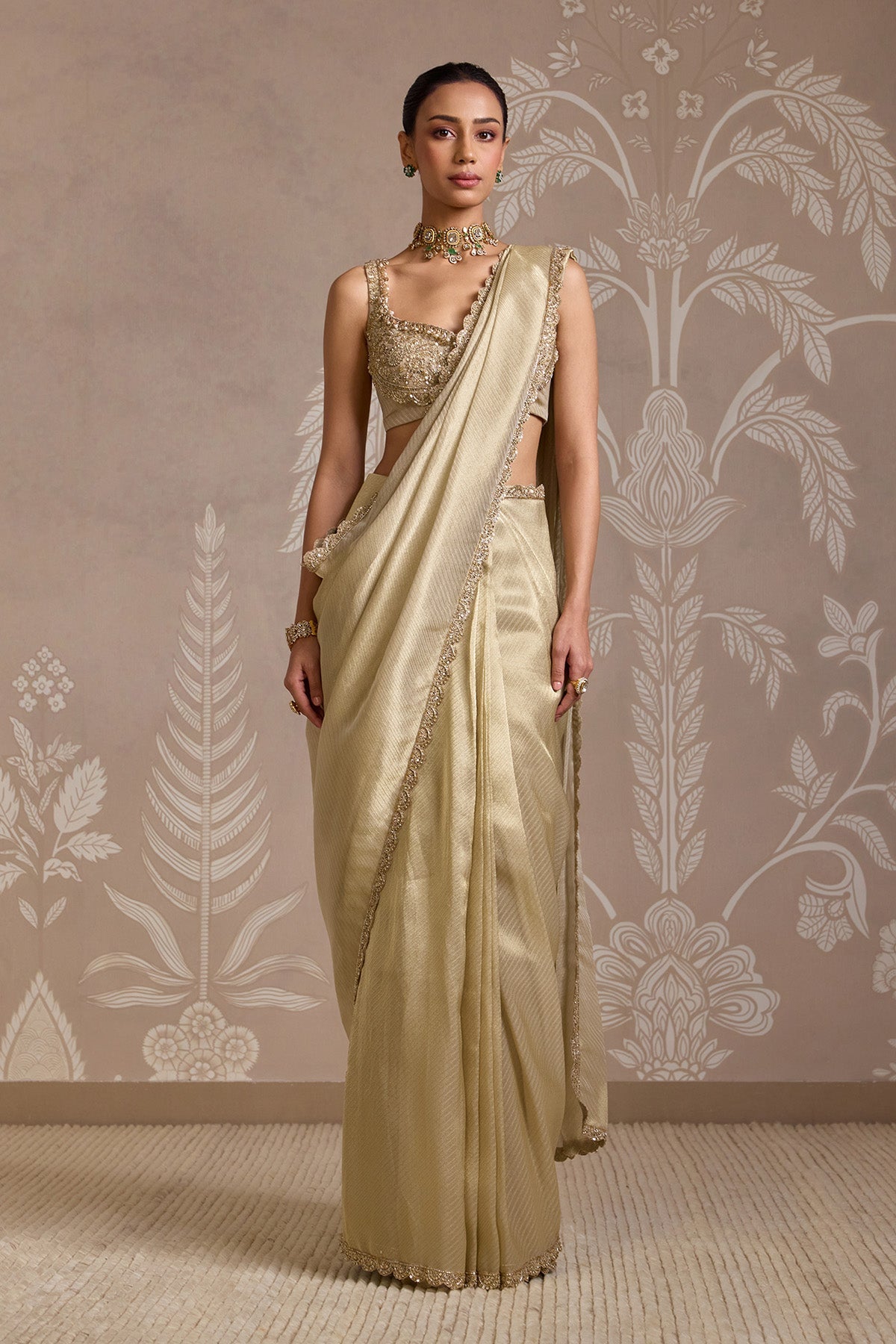 Weave Saree Set