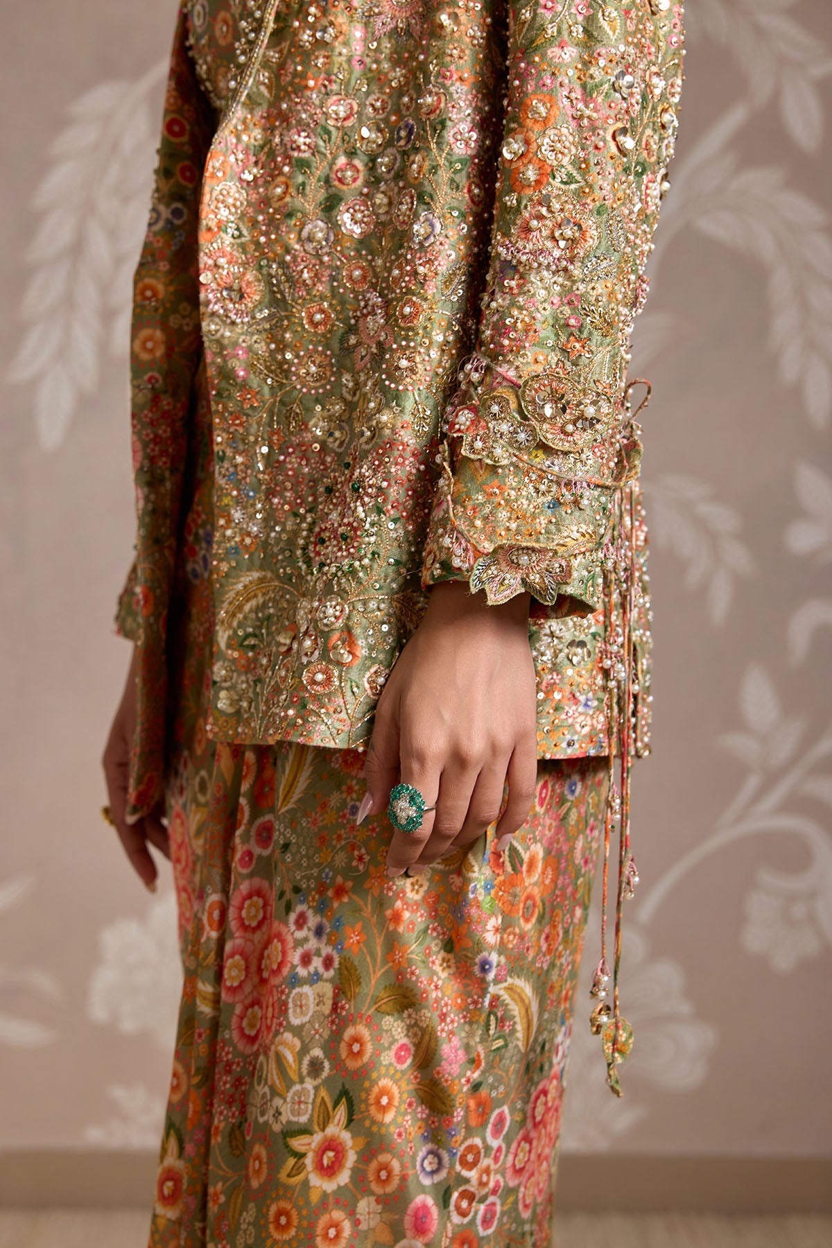 Intertwine Jacket Skirt Set