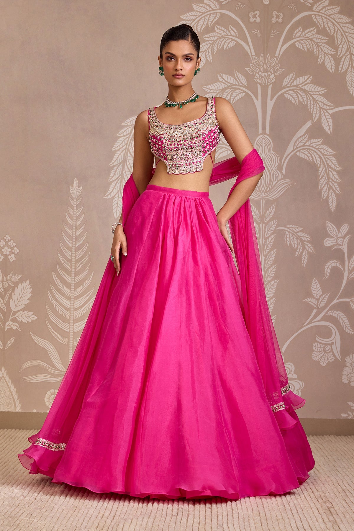 Floret lehenga set