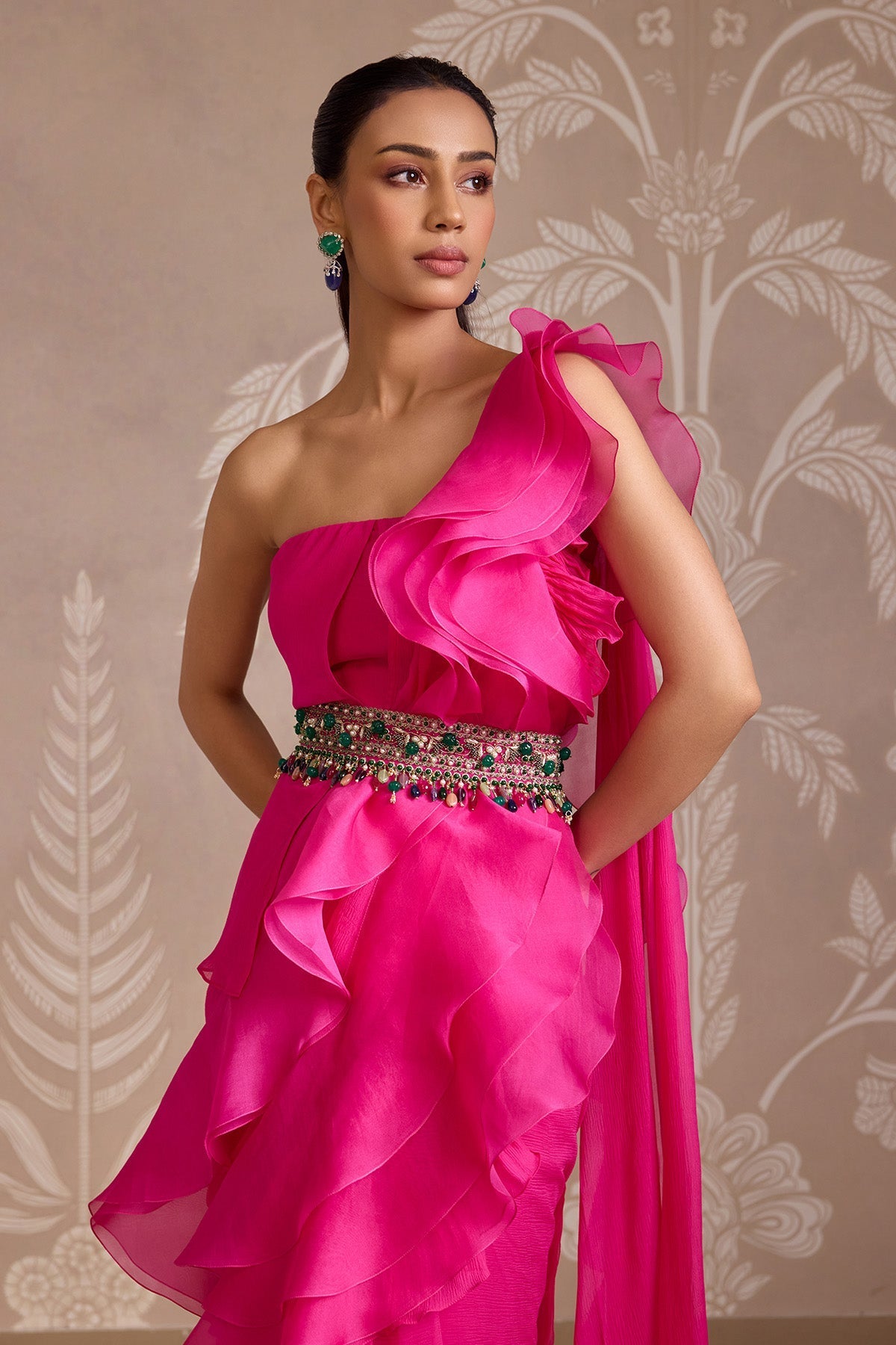 Twist Saree Set-RTS