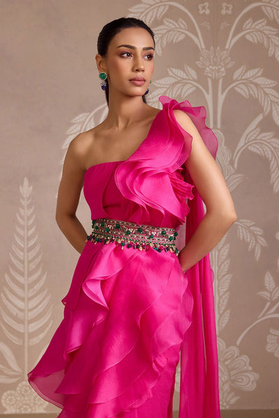 Twist Saree Set-RTS