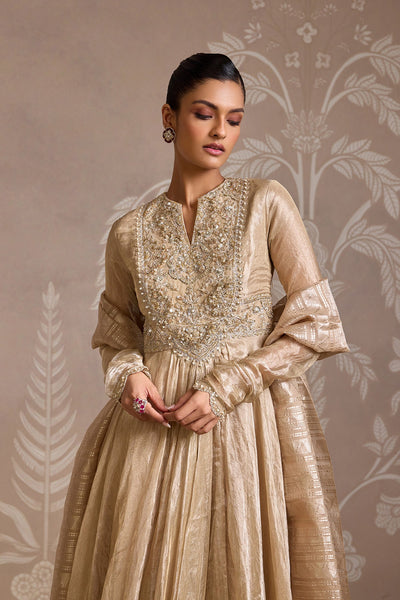 Weft Anarkali Set