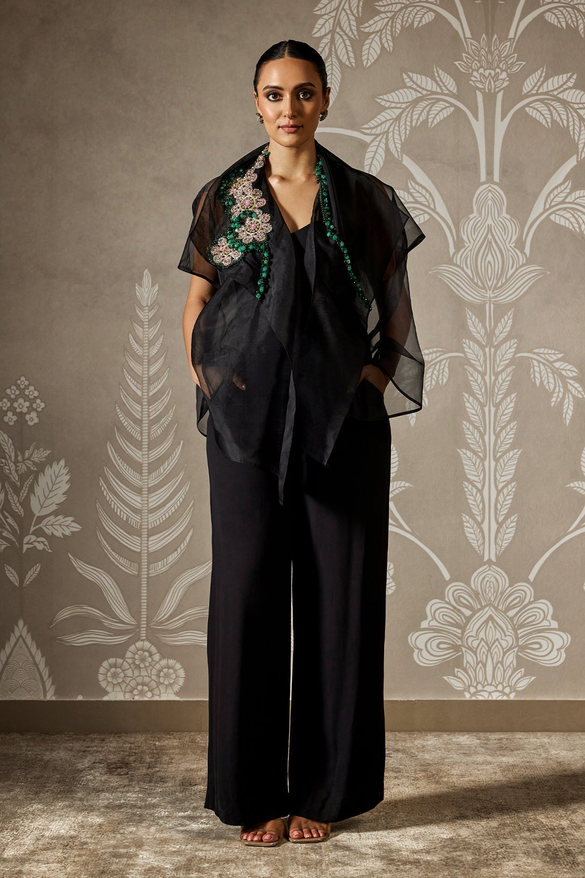 Aura Cape Pants Set