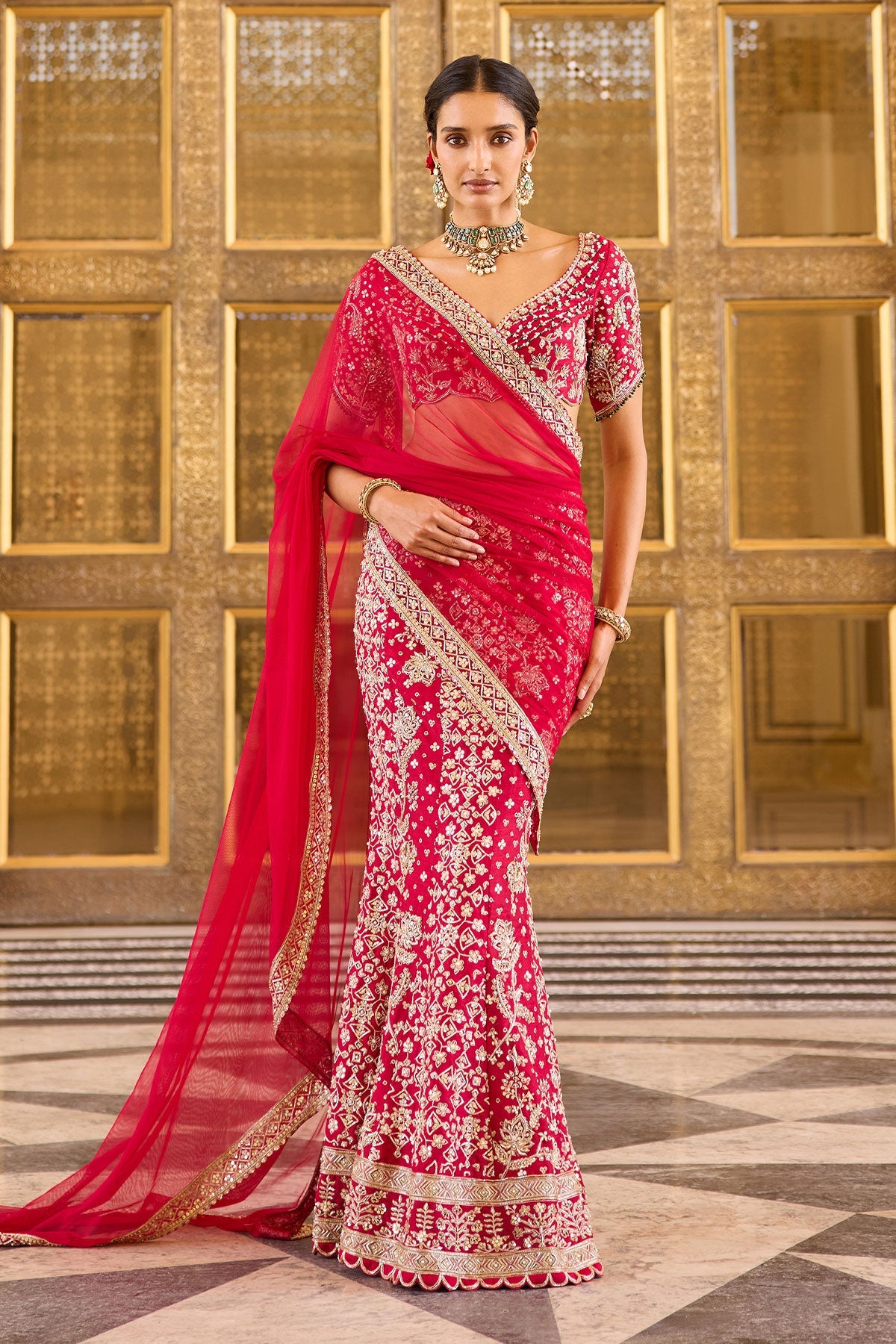 Bloom Saree Set