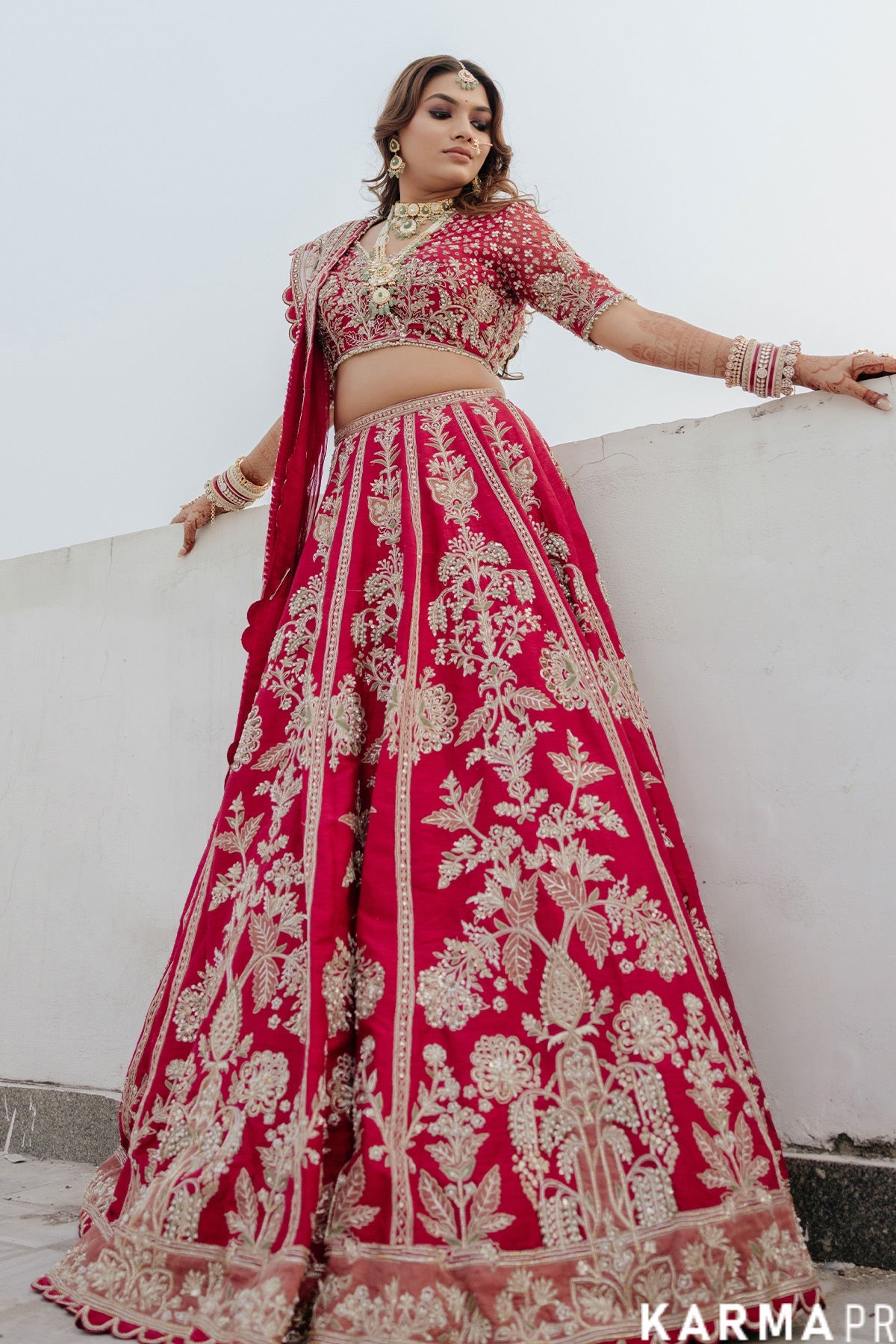 Manya in Shanno Lehenga Set