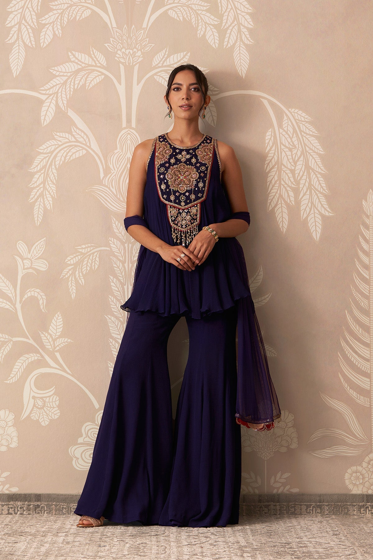 Mannat Kurti Sharara Set-RTS