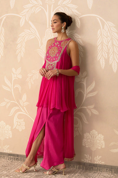 Saaz Kurti Skirt Set-RTS