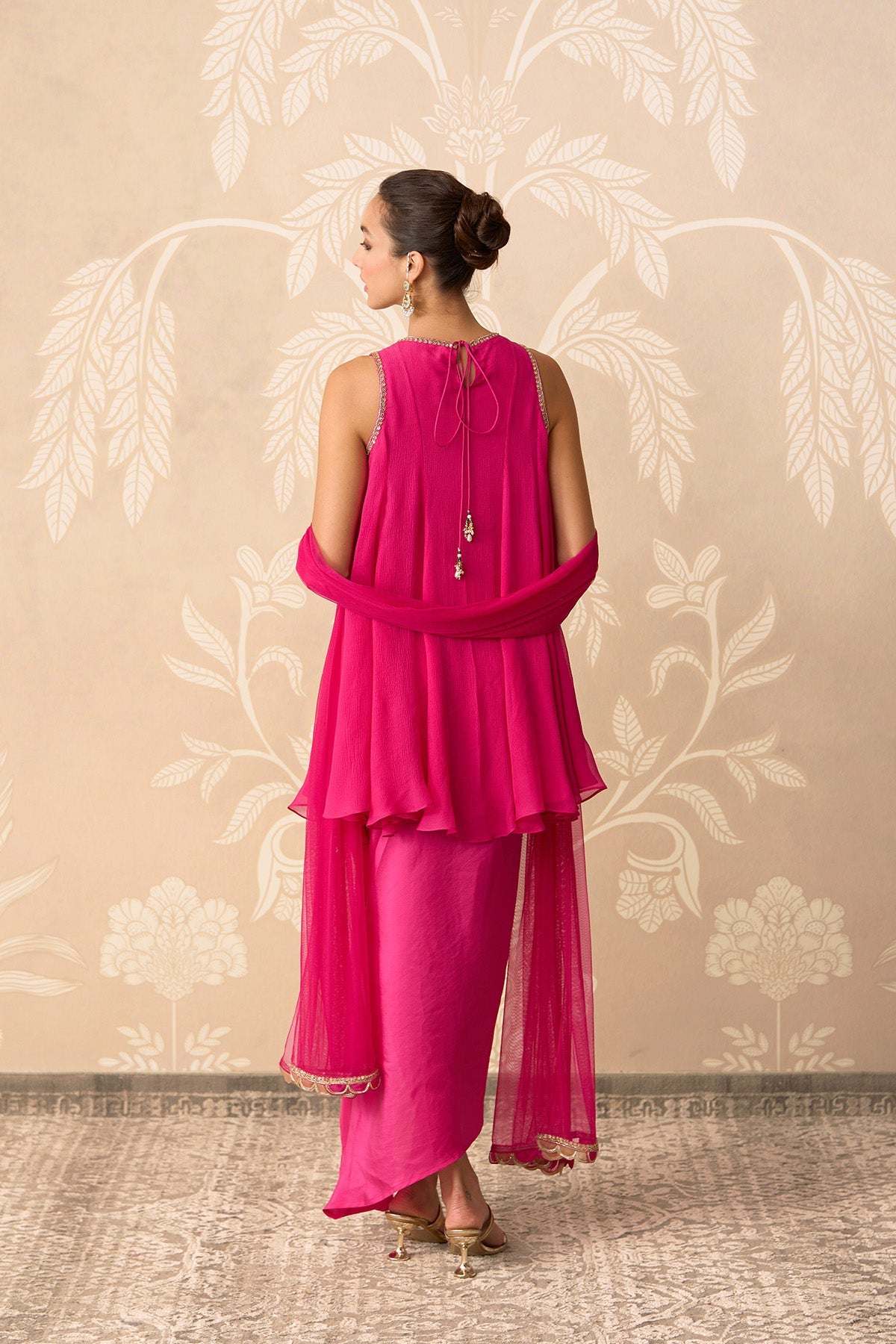 Saaz Kurti Skirt Set-RTS