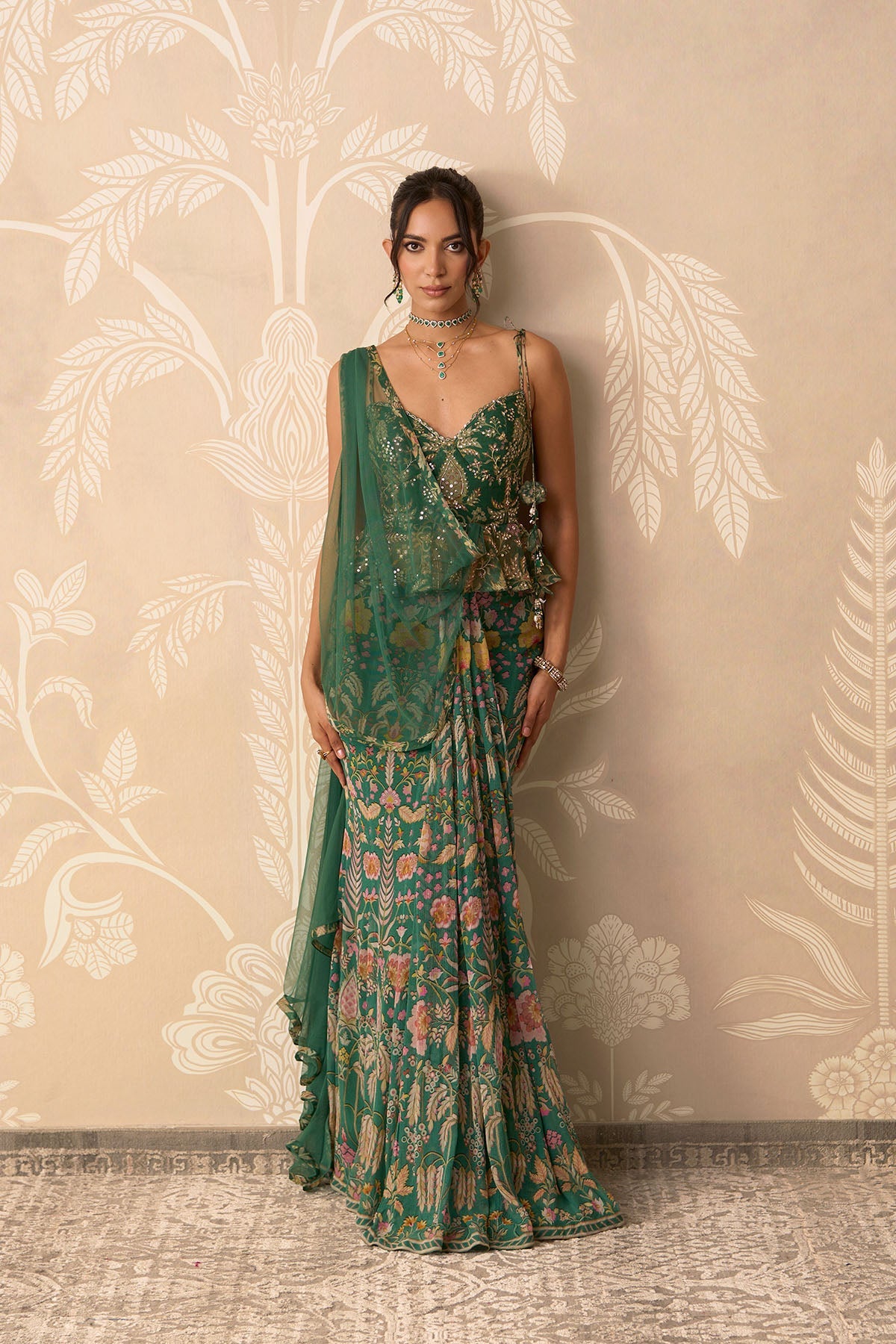 Mehreen Saree Set