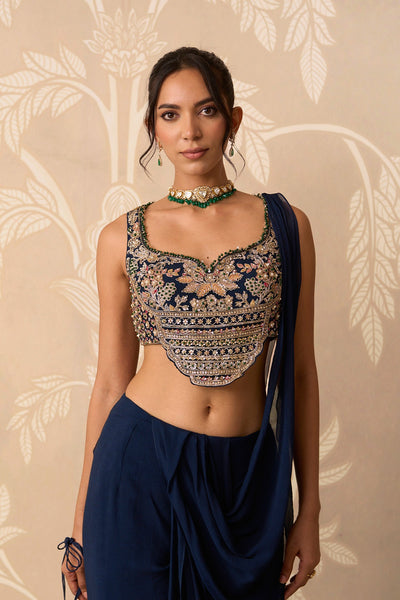 KNOT SAREE SET