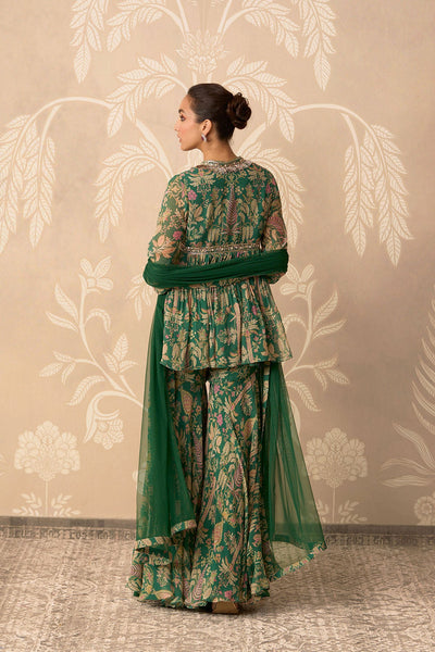 Nazneen Peplim 
Garara Set