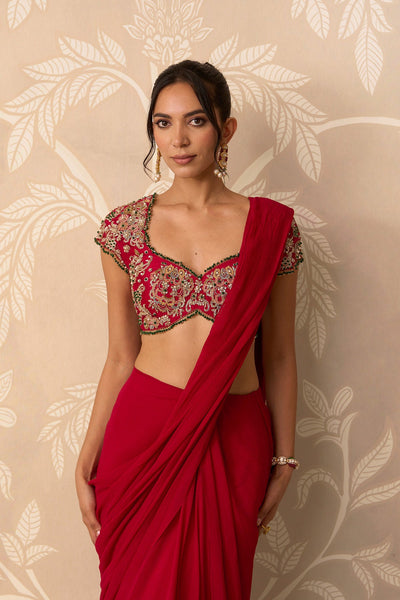Twined saree set