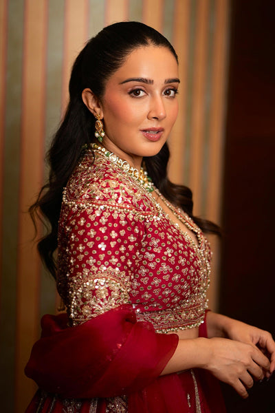 Sanjana Batra in Moga Lehenga Set