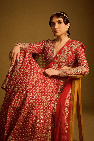 Navdeep Kaur in Sagan Saree Set