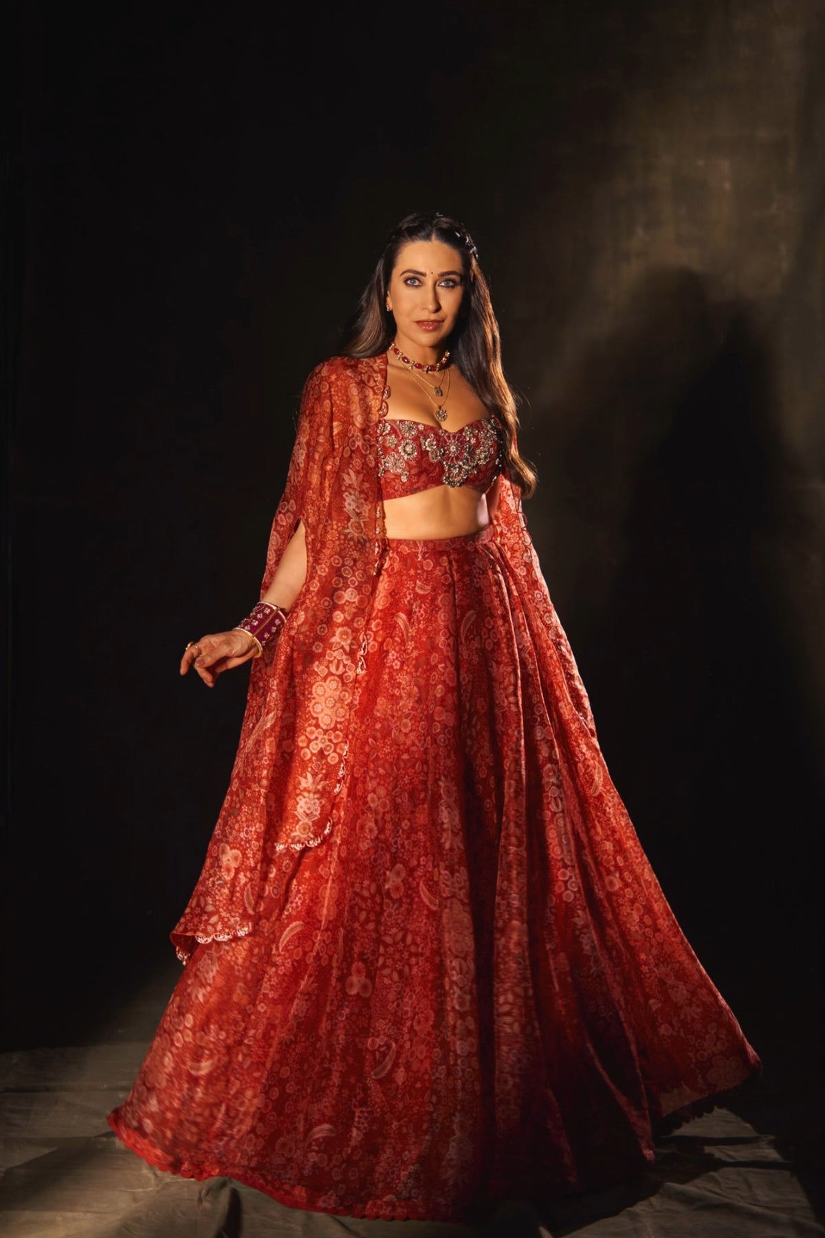 Karisma Kapoor In Ziba Lehenga Set-RTS