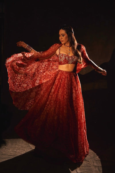 Karisma Kapoor In Ziba Lehenga Set-RTS