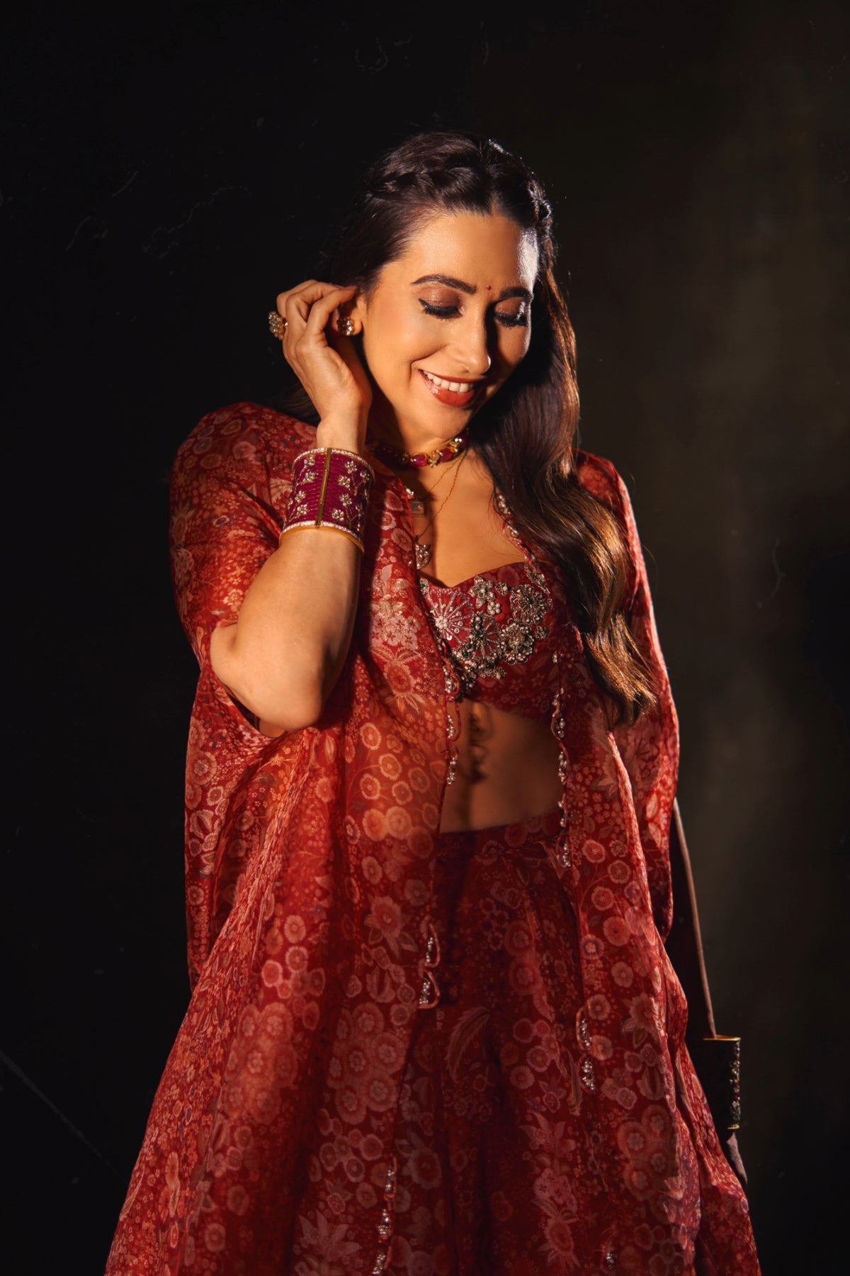 Karisma Kapoor In Ziba Lehenga Set-RTS