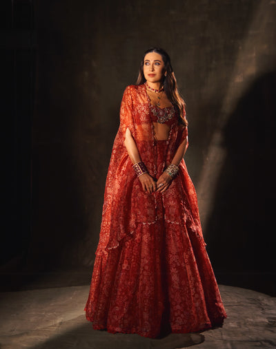 Karishma Kapoor In Ziba Lehenga Set