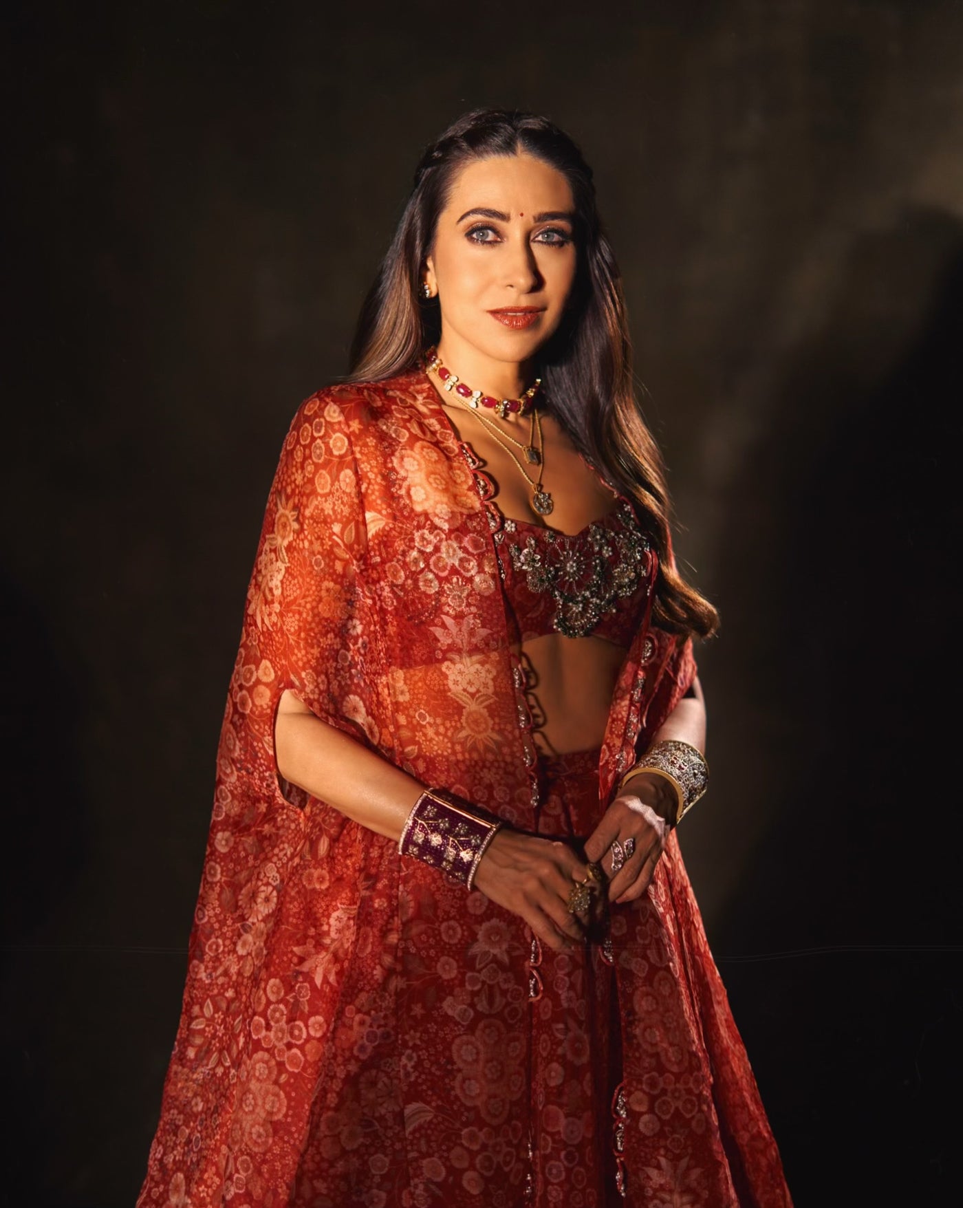 Karishma Kapoor In Ziba Lehenga Set