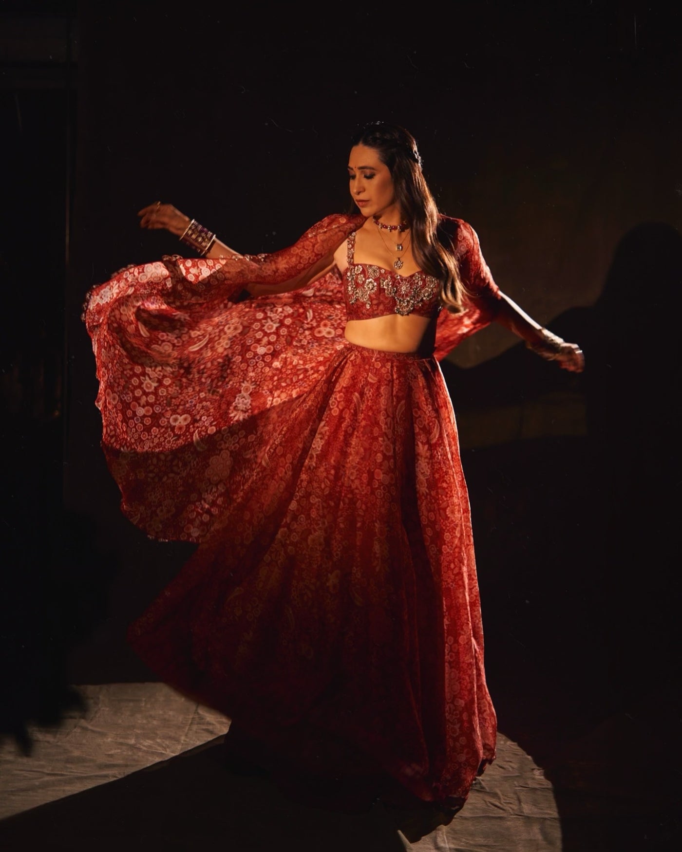 Karishma Kapoor In Ziba Lehenga Set