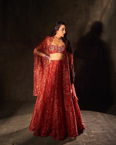 Karishma Kapoor In Ziba Lehenga Set