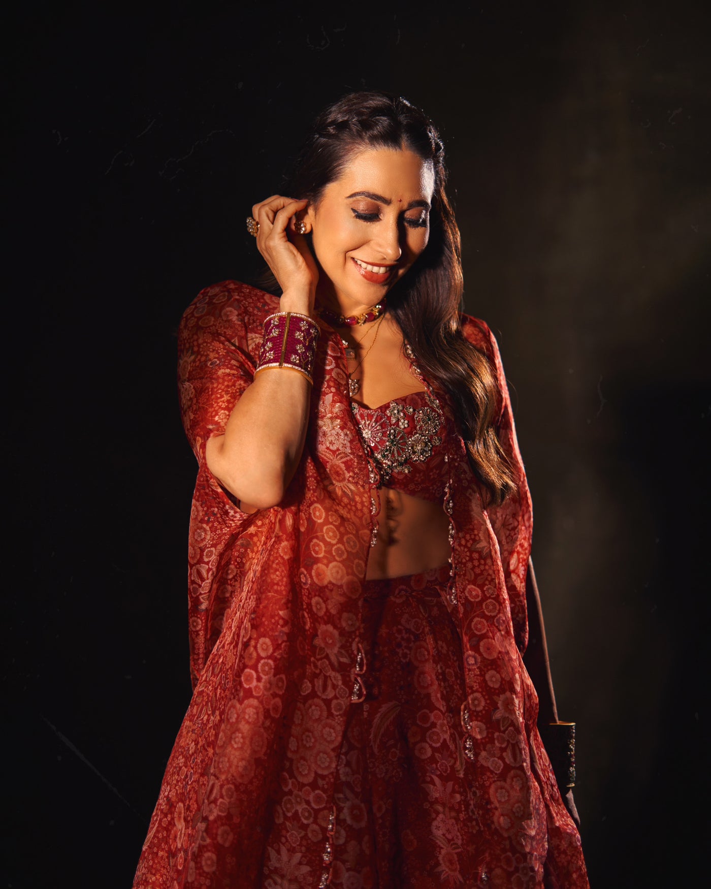 Karishma Kapoor In Ziba Lehenga Set