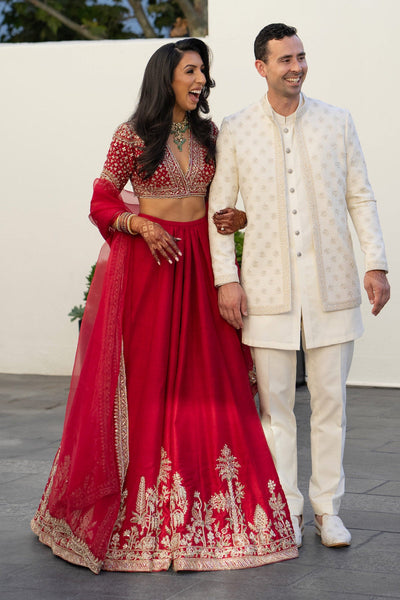 SAI SANDHU IN MOGA LEHENGA SET